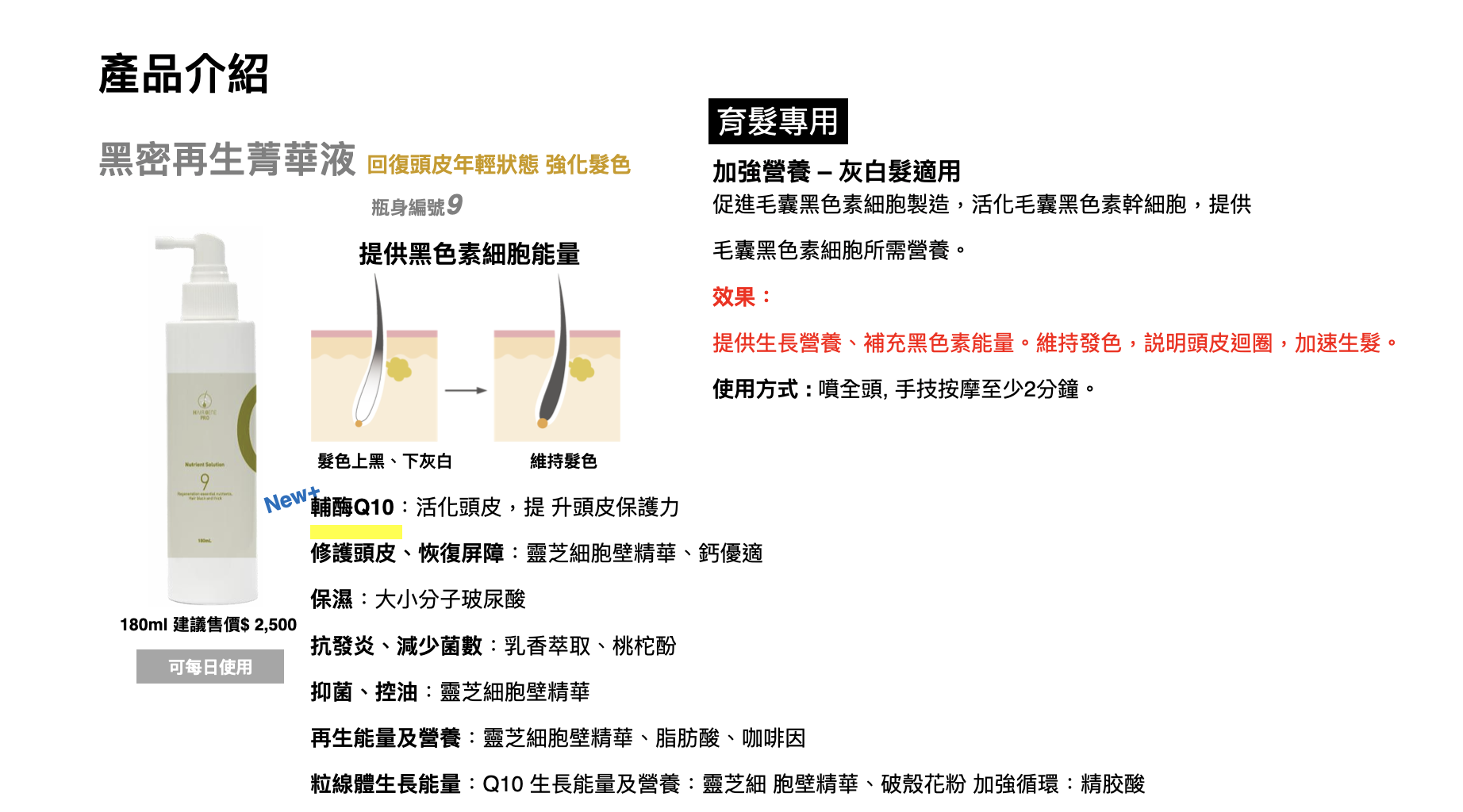 黑密再生菁華液
